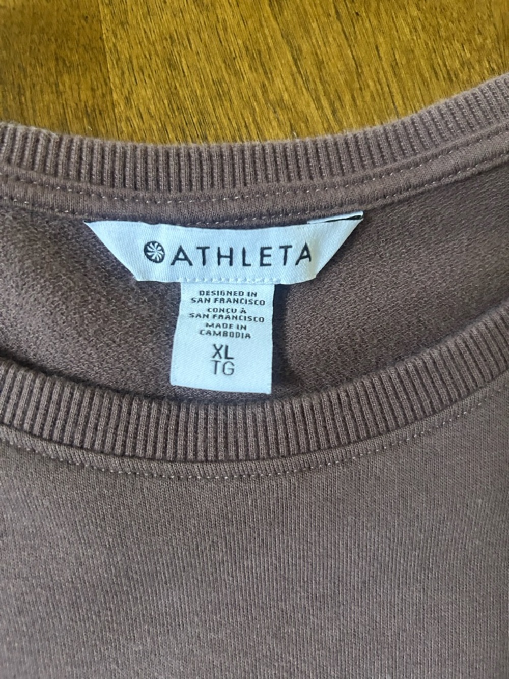 Athleta - Airy Terry Cotton Sweatshirt - Picture 6 of 7